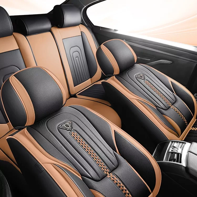 Universal Car Seat Covers with Lumbar Support